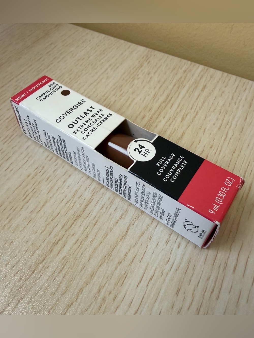Covergirl Outlast Extreme Wear Concealer in Cappuccino 880 Brand New - Picture 6 of 6